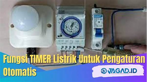 Pengaturan Lampu Otomatis Modern.
