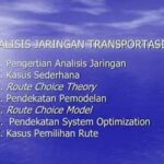 “analisis Jaringan Transportasi Perkotaan”