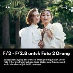 Bukaan Lensa Untuk Potret Alami.