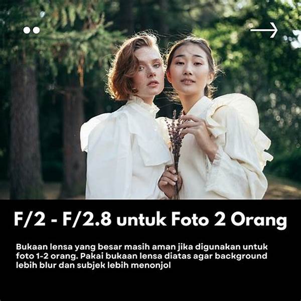 Bukaan Lensa Untuk Potret Alami.