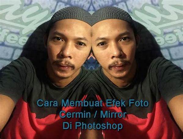 Efek Cermin Realistis Dengan Photoshop