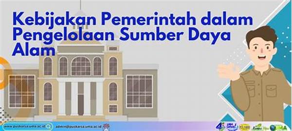 Kebijakan Pemerintah Sumber Daya Alam