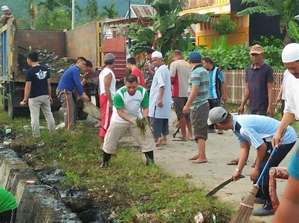 Kegiatan Gotong Royong Pelestarian Alam