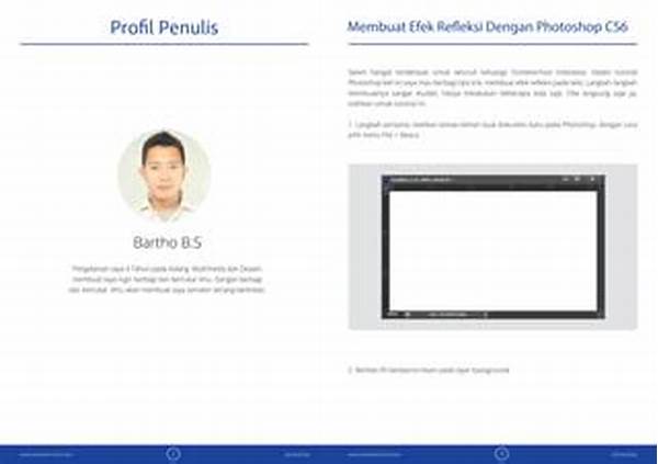 Langkah Mudah Efek Refleksi Photoshop
