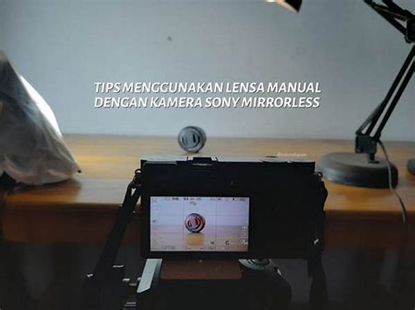 Langkah Mudah Menggunakan Lensa Manual