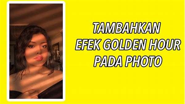 Memotret Efek Golden Hour