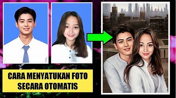 Menyatukan Foto Dengan Cepat