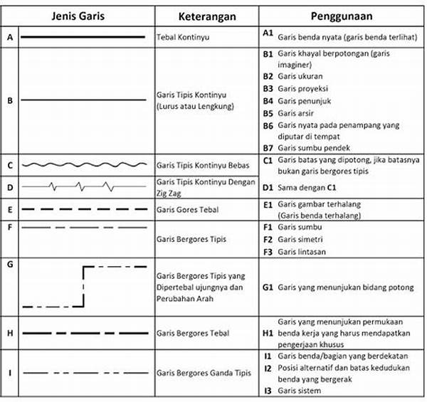 Penggunaan Garis Dalam Ilustrasi
