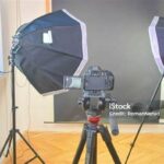 Peralatan Pencahayaan Foto Profesional.