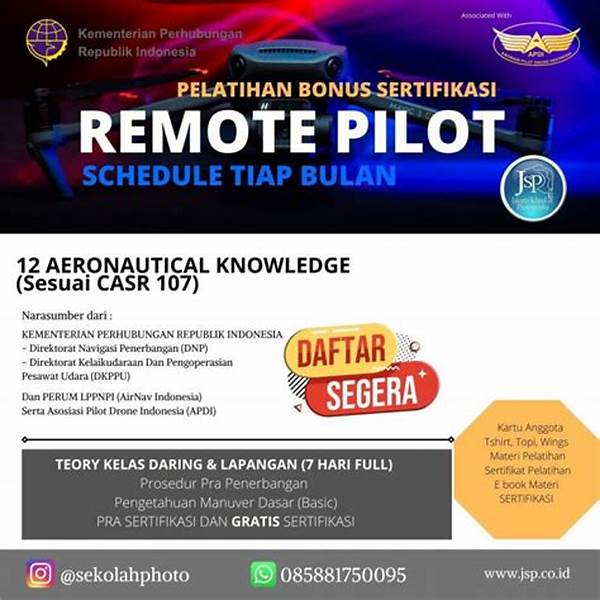 Persyaratan Pendaftaran Drone Resmi