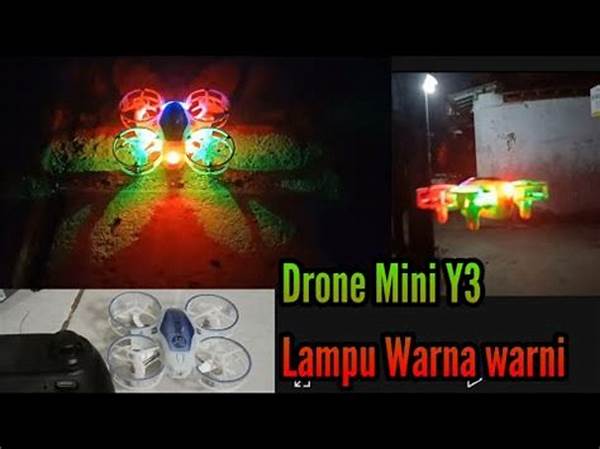 Teknologi Drone Lampu Warna-warni