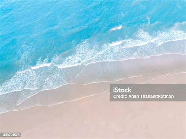 Video Pemandangan Pantai Dari Udara