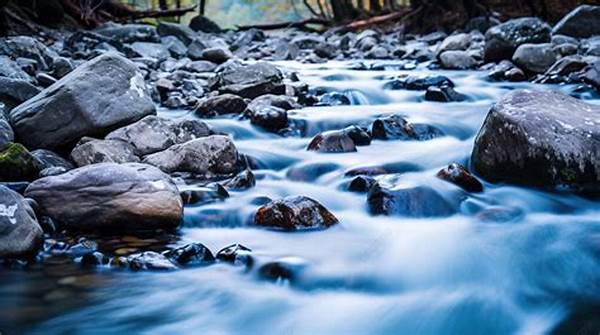 Efek Long Exposure Untuk Sungai