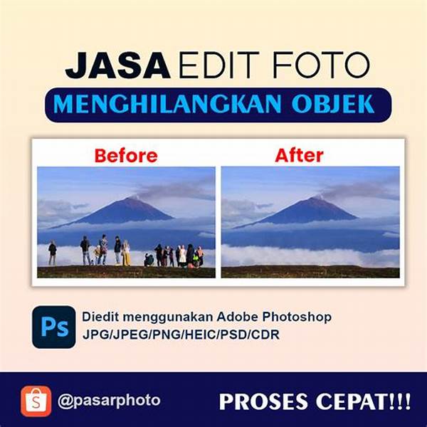 Menghilangkan Objek Pada Gambar