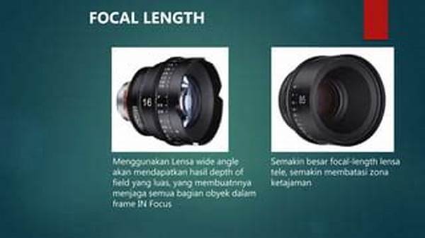 Peran Lensa Dalam Depth Of Field