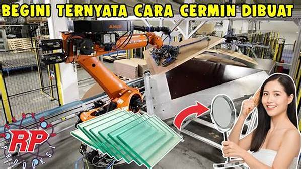 Proses Pembuatan Efek Cermin Alami