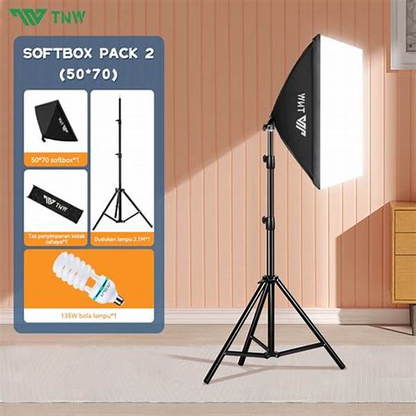 Rekomendasi Lampu Softbox Fotografi