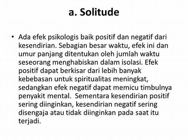Efek Psikologis Ruang Negatif