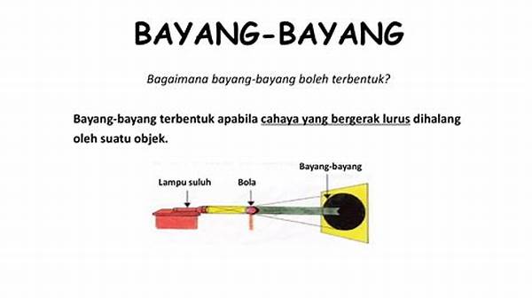 Keindahan Permainan Cahaya Dan Bayang