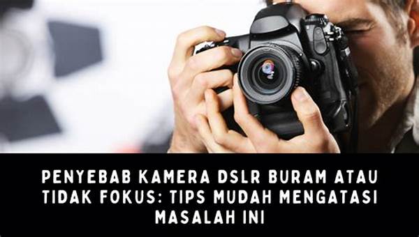 Mengatasi Masalah Fokus Otomatis Kamera