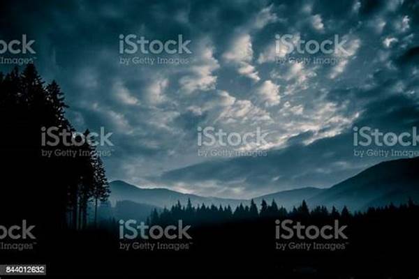 Monokrom Dalam Lanskap Natural Artistik