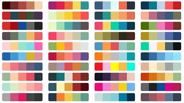 Penggunaan Warna Cerah Kontras