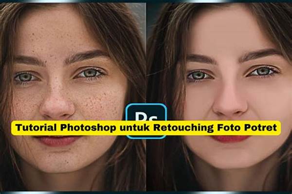 Proses Retouching Potret Sempurna