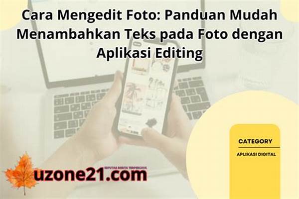 Cara Mengedit Foto Momen Bersama