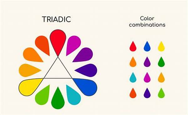 Estetika Warna Triadik Modern