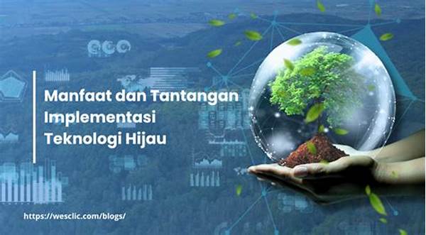 Implementasi Teknologi Hijau Untuk Infrastruktur
