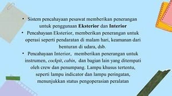 Inovasi Sistem Lampu Pendaratan Pesawat