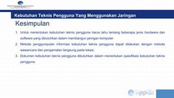 Kurangnya Pelatihan Teknis Pengguna