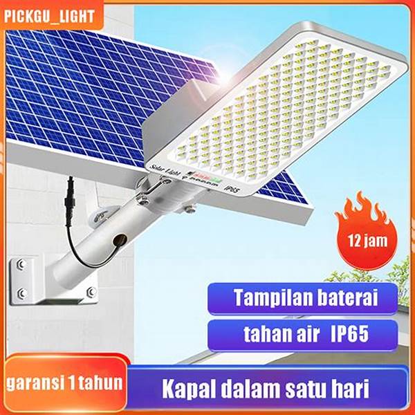Lampu Tenaga Surya Hemat Energi