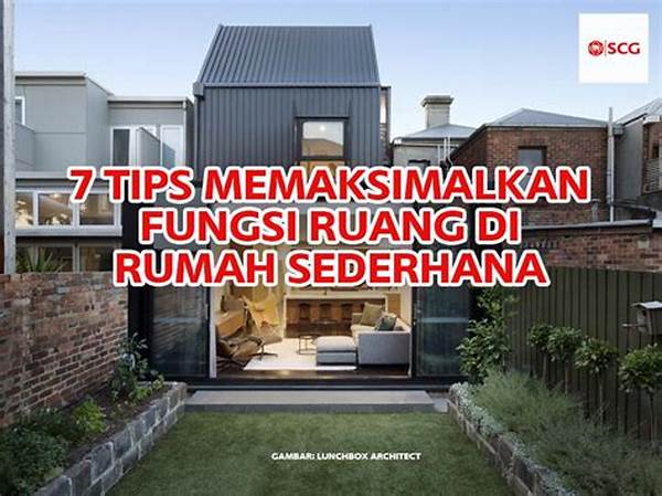 Memaksimalkan Ruang Negatif