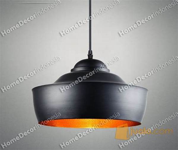Penggunaan Lampu Retro Minimalis