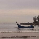 Pesona Senja Di Pesisir Pantai