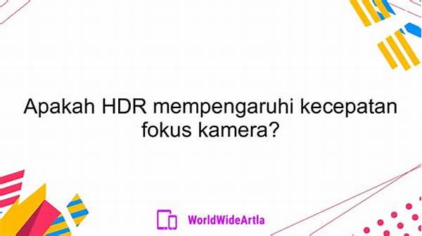 Kecepatan Fokus Pada Video
