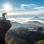 Membingkai Gambar Pemandangan Alam