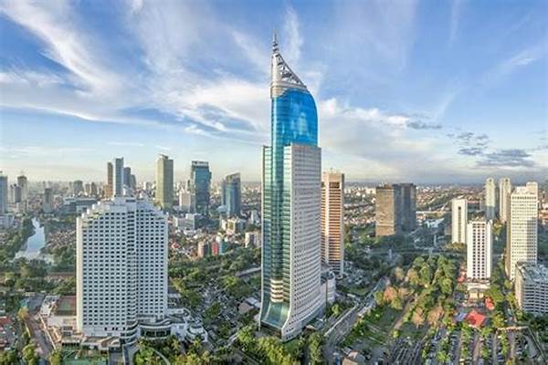 Seni Fotografi Gedung Futuristik